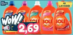 Cossuto Sole detersivo offerta