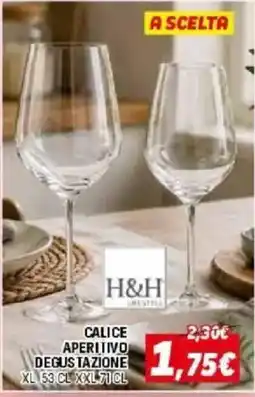 Orizzonte Calice Aperitivo Degustazione H&H offerta