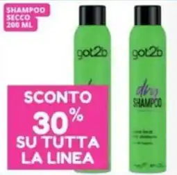Cossuto Got2b shampoo secco offerta