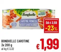 Famila Market BONDUELLE CAROTINE offerta
