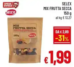 Famila Market SELEX MIX FRUTTA SECCA offerta