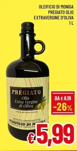 Famila Market Pregiato Olio Extra Vergine di Oliva offerta