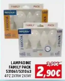 Orizzonte LAMPADINE FAMILY PACK offerta