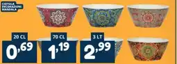 Cossuto Ciotola decorazioni mandala offerta