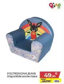 Bimbo Store POLTRONCINA JEANS offerta