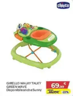 Bimbo Store GIRELLO WALKY TALKY GREEN WAVE offerta
