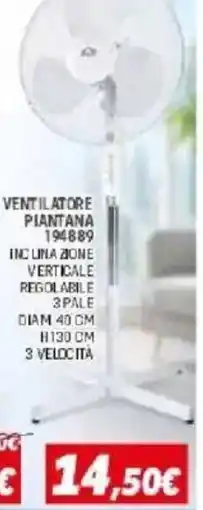 Orizzonte Ventilatore pianteana offerta