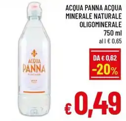 Famila Market Acqua Panna offerta