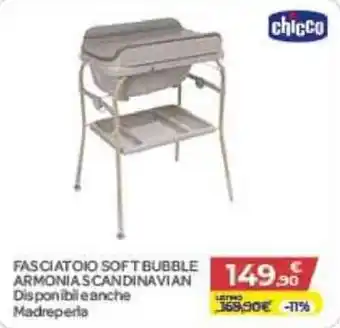 Bimbo Store Fasciatoio Soft Bubble Armonia Scandinavia Chicco offerta