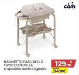 Bimbo Store BAGNETTO FASCIA TOIO ORSO CON BOLLE cam offerta
