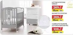 Bimbo Store LETTINO POPSTAR GRIGIO offerta