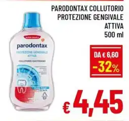Famila Market parodontax collutorio protezione gengivale attiva offerta