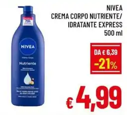 Famila Market NIVEA Crema Corpo Nutriente offerta