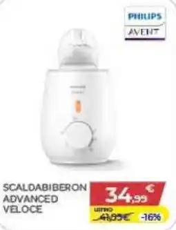 Bimbo Store PHILIPS AVENT SCALDABIBERON ADVANCED VIELOCE offerta