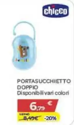 Bimbo Store chicco PORTASUCCHIETTO DOPPIO offerta