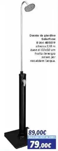 Orizzonte Doccia da giardino Solarflow offerta