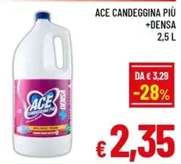 Famila Market ACE CANDEGGINA PIÙ +DENSA offerta