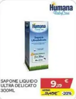 Bimbo Store Humana Sapone Ultra Delicato offerta