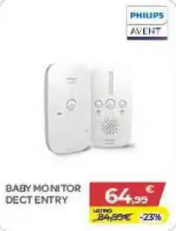 Bimbo Store Baby Monitor DECT Entry Philips Avent offerta