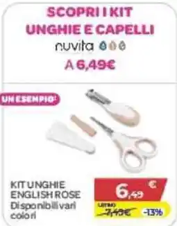 Bimbo Store KIT UNGHIE ENGLISH ROSE offerta