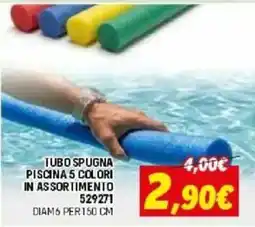 Orizzonte TUBO SPUGNA PISCINA 5 COLORI offerta