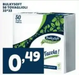 Cossuto BulkySoft Tovaglioli offerta
