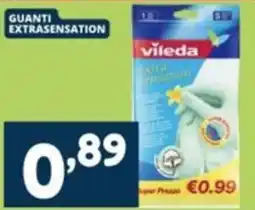 Cossuto Guanti extrasensazione vileda offerta