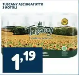Cossuto Tuscany asciugatutto offerta