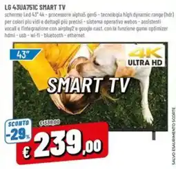 Famila Market LG 43UA751C SMART TV offerta
