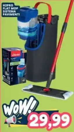 Cossuto H2PRO FLAT MOP SISTEMA PAVIMENTI offerta