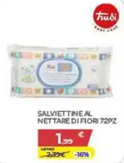 Bimbo Store Salviettine al nettare di fiori Tudi offerta