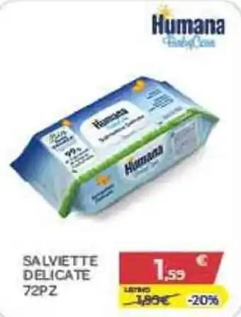 Bimbo Store Salviette delicate Humana offerta