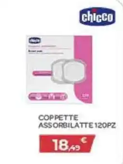 Bimbo Store Coppette assorbilatte chicco offerta