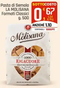 Supermercati Dok Pasta di Semola LA MOLISANA offerta