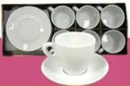 Conté Supermercati Tazza da the con piattino 6 pz offerta
