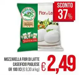 PrestoFresco Mozzarella Fior di Latte Caseificio Pugliese offerta