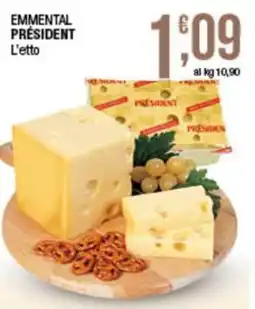 Sidis Emmental President offerta