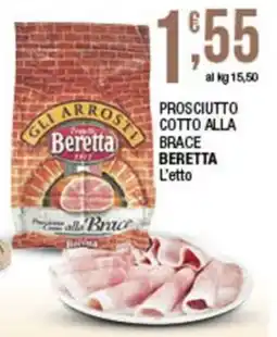 Sidis Prosciutto cotto alla brace Beretta offerta