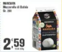 Conté Supermercati Mozzarella di Bufala Mandara offerta