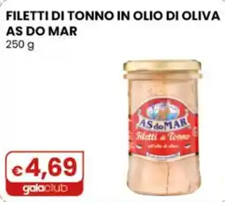 Gala Supermercati Filetti di Tonno AS DO MAR offerta