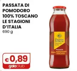 Gala Supermercati Le Stagioni D'Italia Passata di Pomodoro offerta