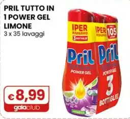 Gala Supermercati Pril Tutto in 1 Power Gel Limone offerta