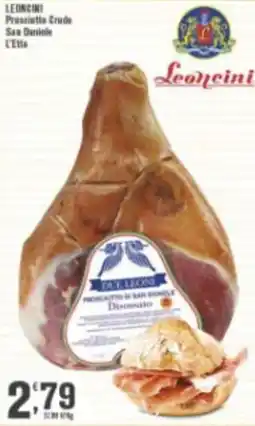 Conté Supermercati Prosciutto Crudo San Daniele L'Etta Leoncini offerta