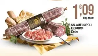 Sidis Salame Napoli Fiorucci offerta