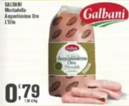 Conté Supermercati Galbani Mortadella Augustissima Oro L'Età offerta