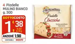 Supermercati Dok Piadelle Classiche MULINO BIANCO offerta