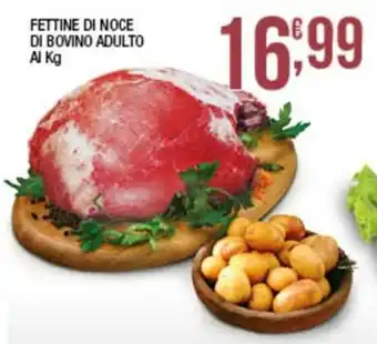 Sidis Fettine di noce di bovino adulto offerta