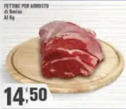 Conté Supermercati Fettine per arrosto di Bovino offerta
