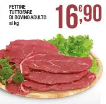Sidis Fettine tuttofare di bovino adulto offerta