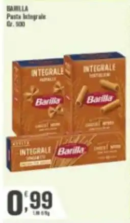 Conté Supermercati Barilla Pasta Integrale offerta